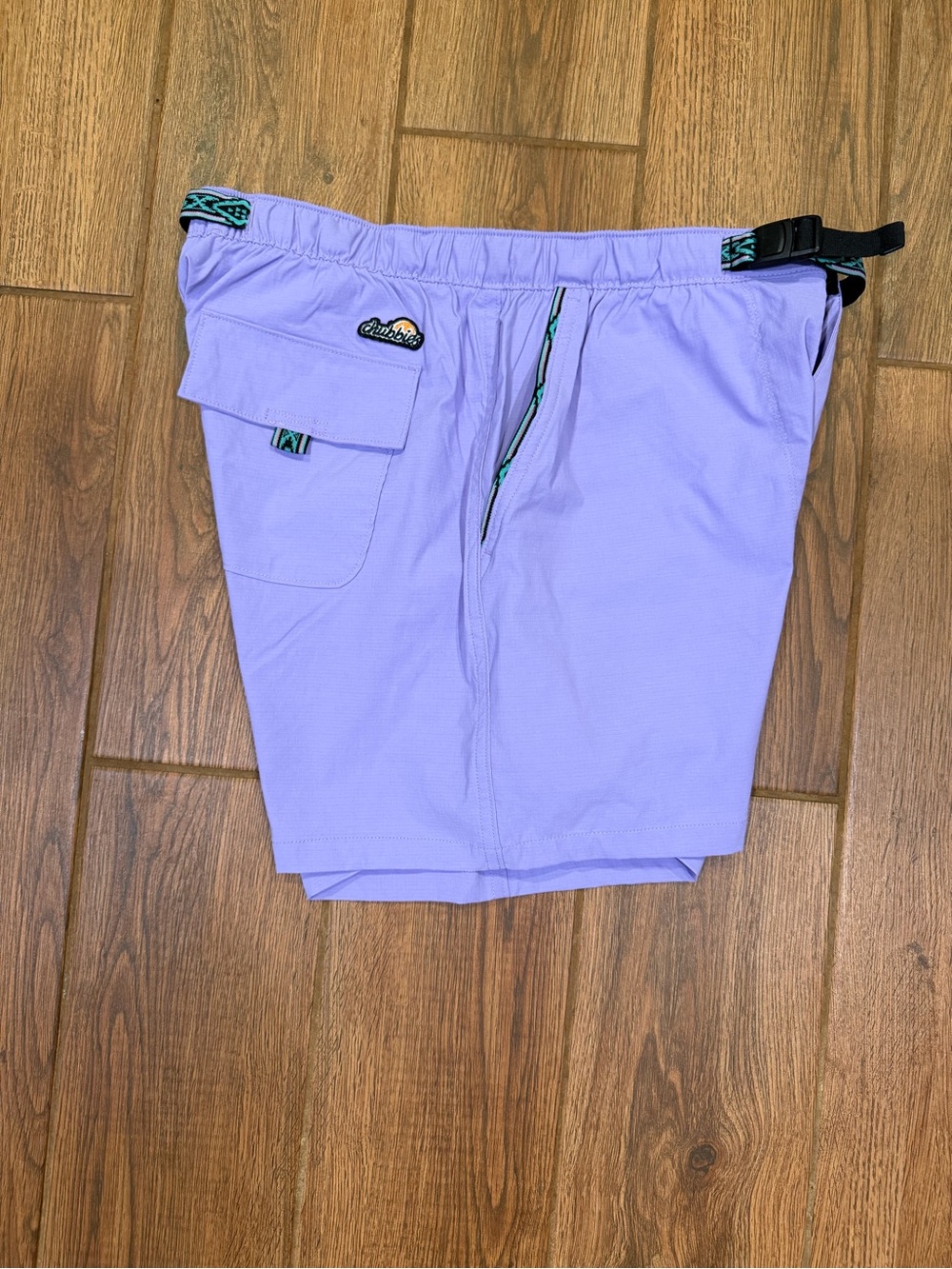chubbies Lilac Shorts 5” pockets / men’s medium